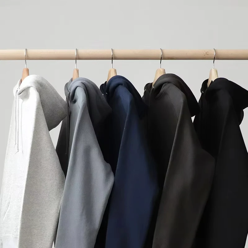 Japońska bluza z kapturem w stylu casual retro, unisex, wysokiej jakości, jednolita, sportowa, odpowiednia do codziennego noszenia i uniwersalnego użytku.