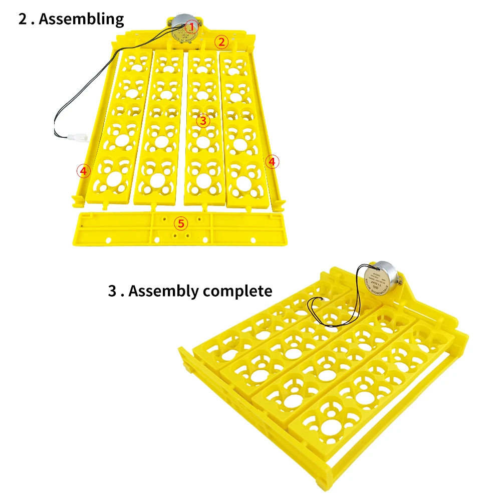 16/24 Eggs Incubator Automatic Egg Turning AC220V Egg Tray Egg Hatcher Farm Incubation Tool for Chicken Birds Quail