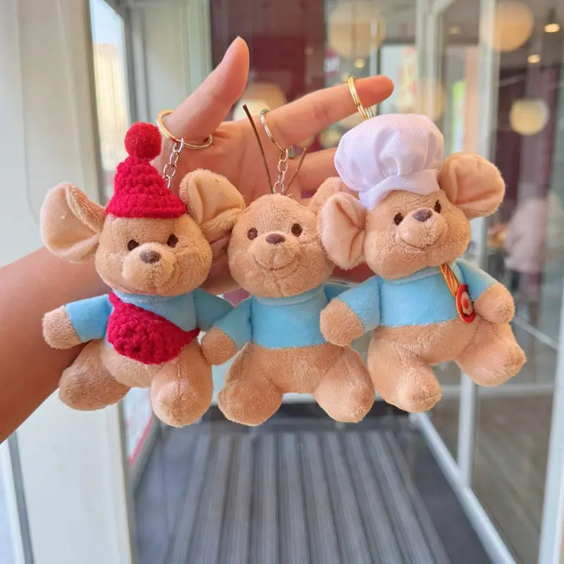 

10cm Simulation New Small Mouse Pendant Stuffed Plush Toy Cartoon Figurine Cute Children's Birthday Gift Fun Doll