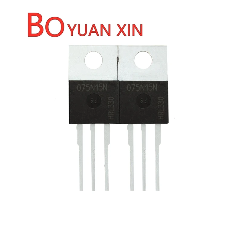 5pcs New original IPP075N15N3G 075N15N MOSFET 150V 100A TO-220 transistors