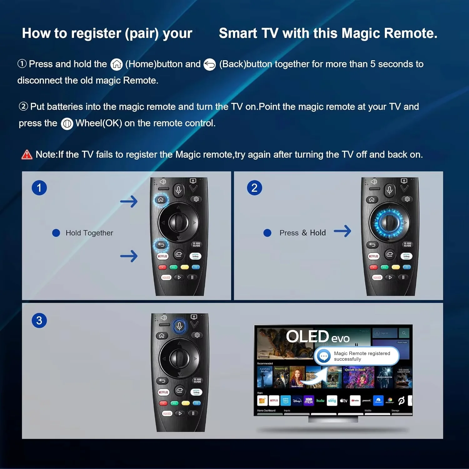 AN-MR20GA AKB75855501 with Voice and Pointer Function remote control for L&G Smart TV for Many Models