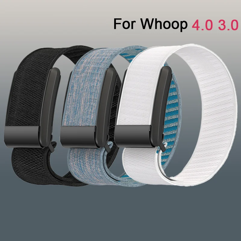 Nylon Strap for Whoop 5.0 4.0 3.0 Band Sport Stretchy watch bracelet correa elastic belt replacement for Whoop 4.0 3.0 Bands