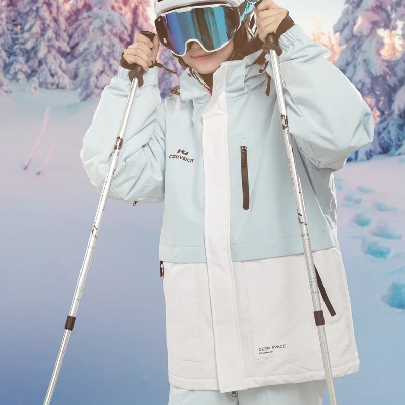 Double Ski Poles Retractable Adjustable Multifunctional Aluminum Alloy Ski Sticks Adults Kids Universal Professional Equipment