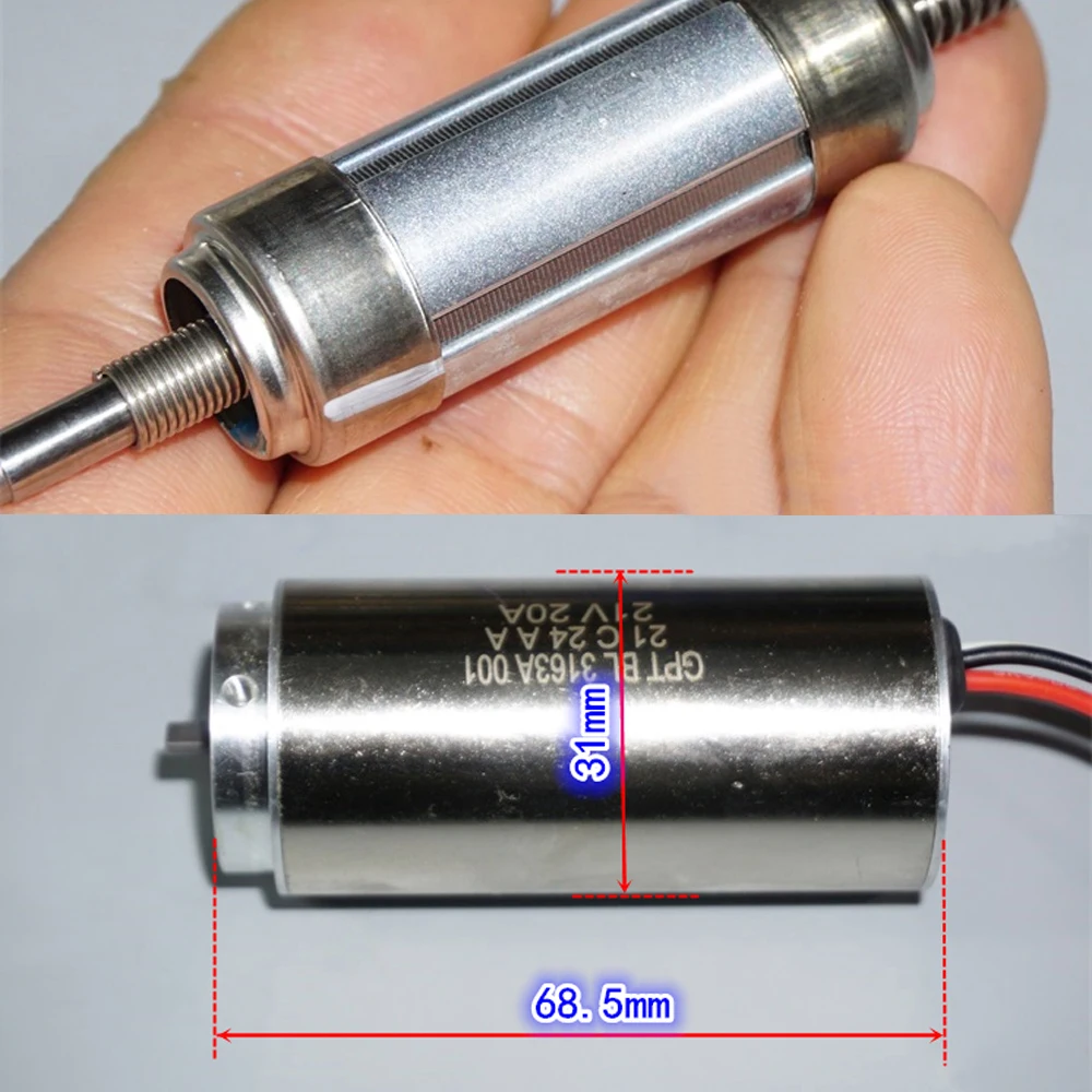 

BL3163 Neodymium Strong Magnetic Internal Rotor Brushless Motor 12-18V High Speed Brushless Tool Power Motor with High Torque