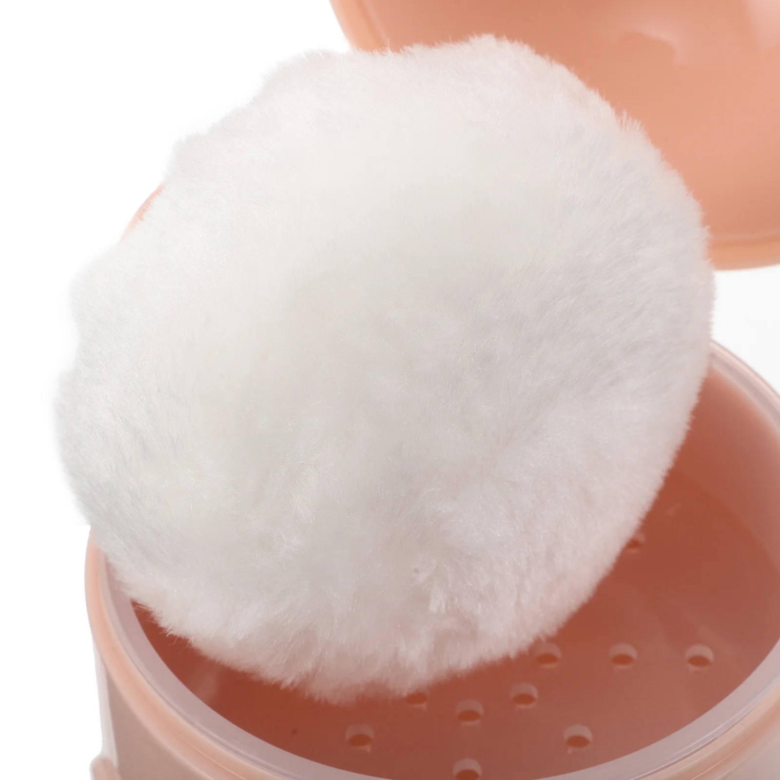 Soft Makeup Puff Set in Stylish Powder Jar Large Coverage Portable Puff Holder for Face Body Powder Easy Application Daily Use