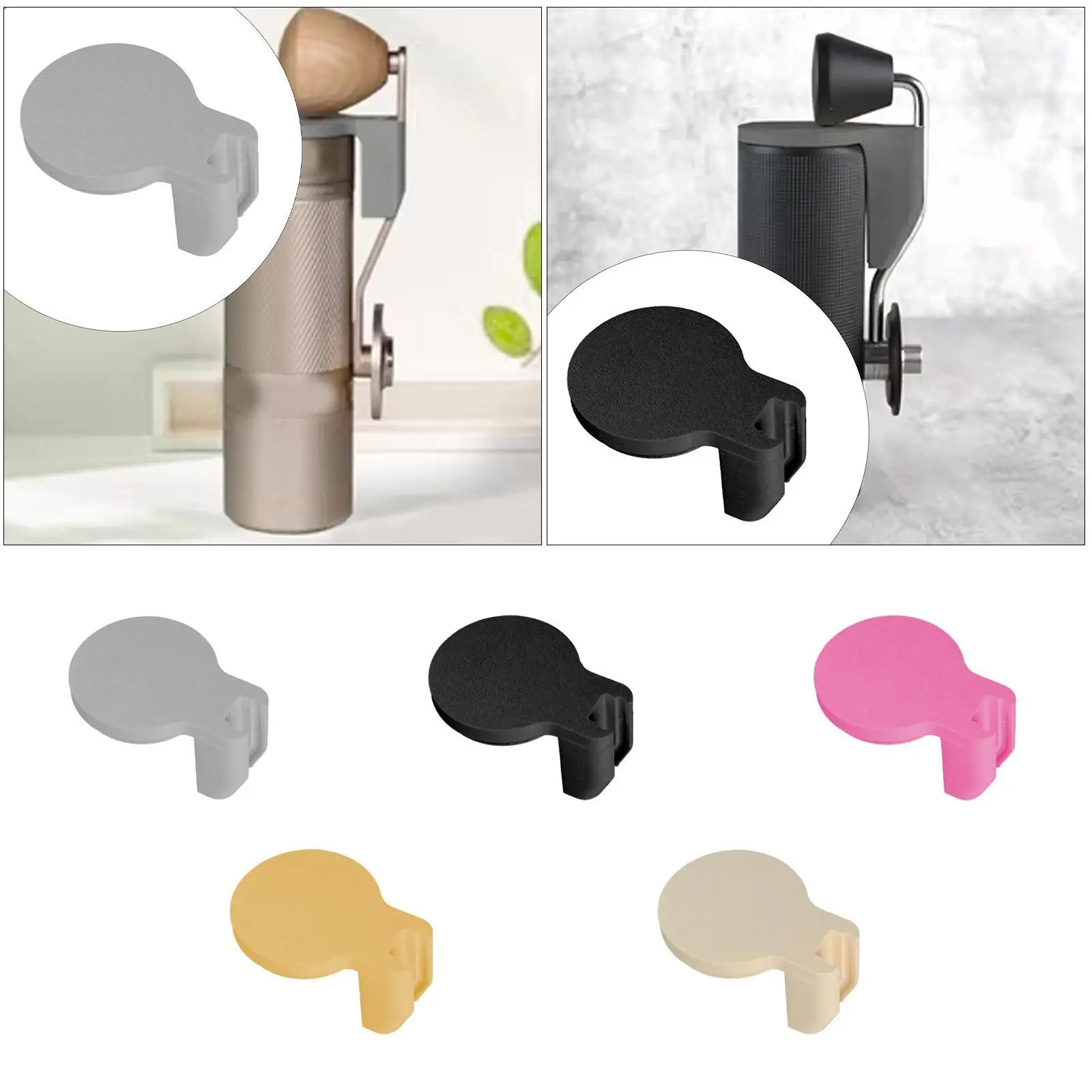 Крышка ручки кофемолки Простая в использовании крышка ручки кофемолки для кофейных зерен Прочные легкие портативные аксессуары для ручной кофемолки