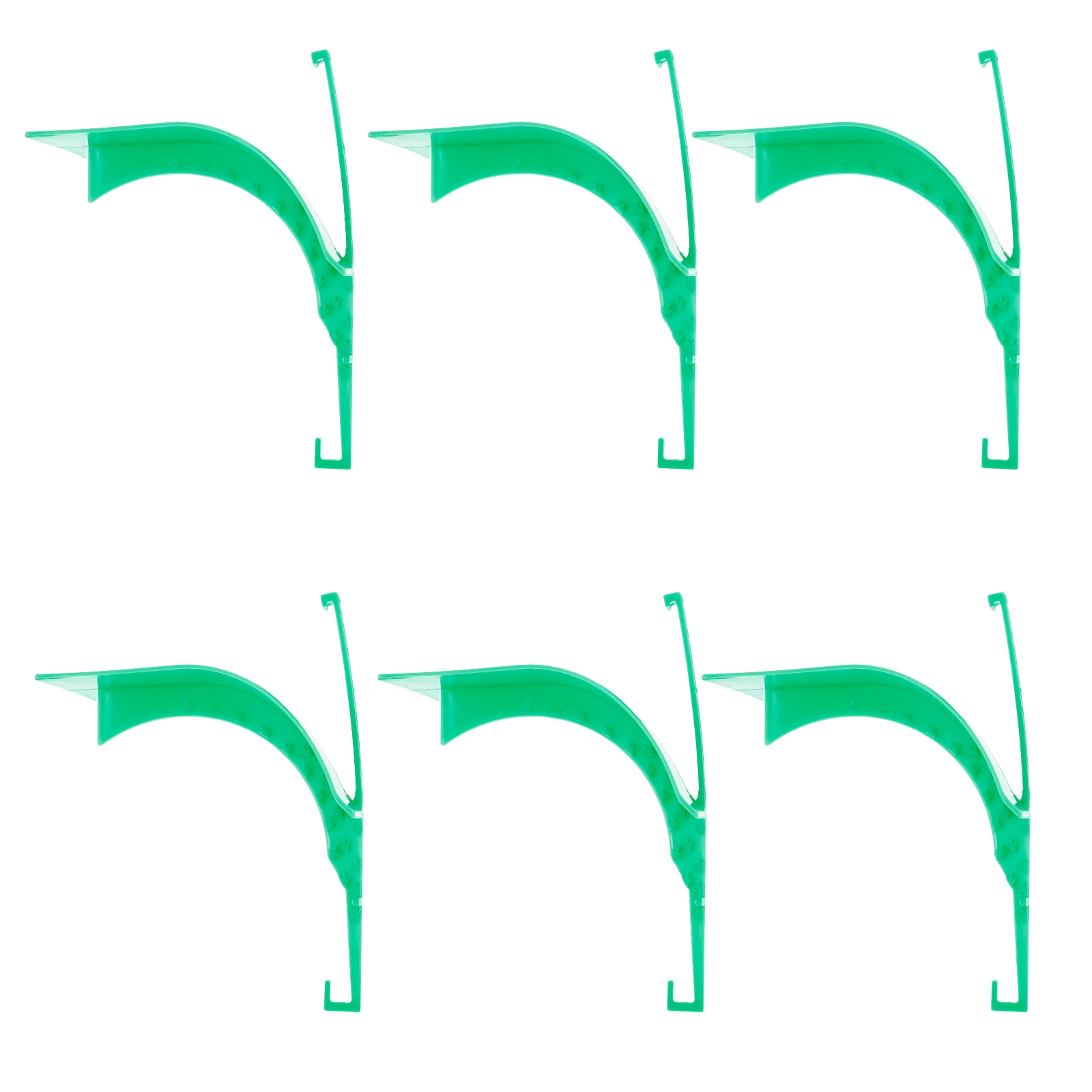 

6 Pcs Cicada Trap Catcher Green Plastic Traps Tree Harvester Garden Removal Tools Efficient Collecting Multi Functional