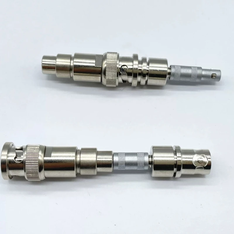 00S To BNC Plug Adpater Compatible with Remo Q9 Male To C5 Female Ultrasonic Flaw Detector Signal Testing Coaxial Connector