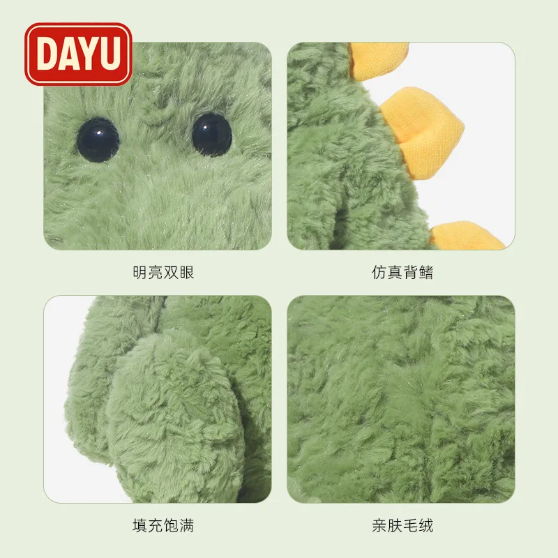 Pluszak Welsh Raptor, uroczy miękki dinozaur, wypchana lalka, poduszka do spania, przytulanka, prezent urodzinowy dla dziewczynek, uroczy pluszowy dinozaur.