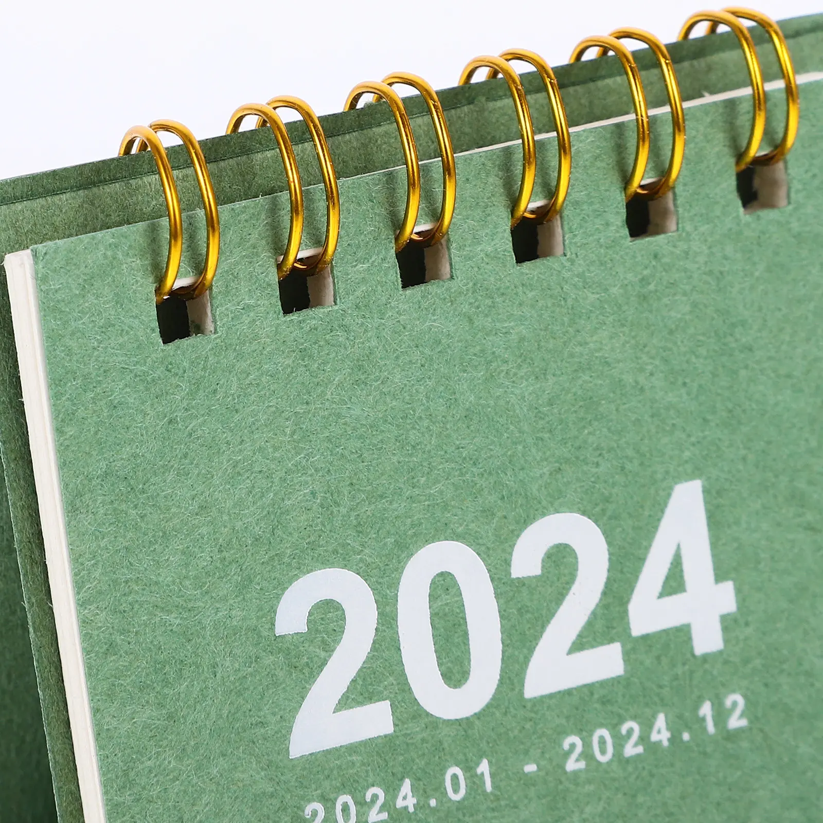 

Mini Desk Calendar 2024 Thick Paper Standing Flip Monthly Calendar Daily Use Office Home Decorative Scheduling Planner