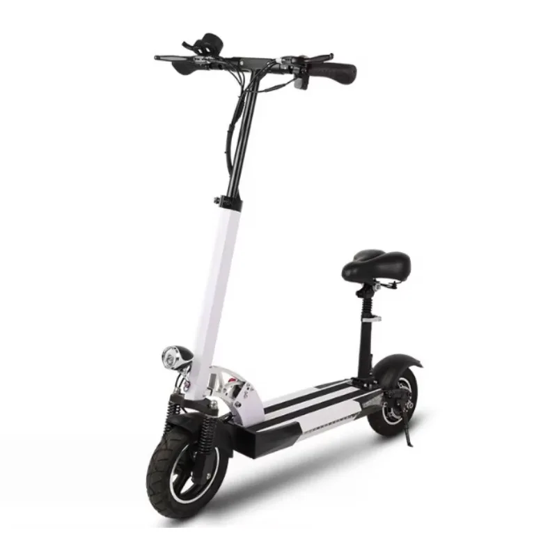 

500W 48V Foldable Urban Electric Scooter, Portable Design with Removable Seat
