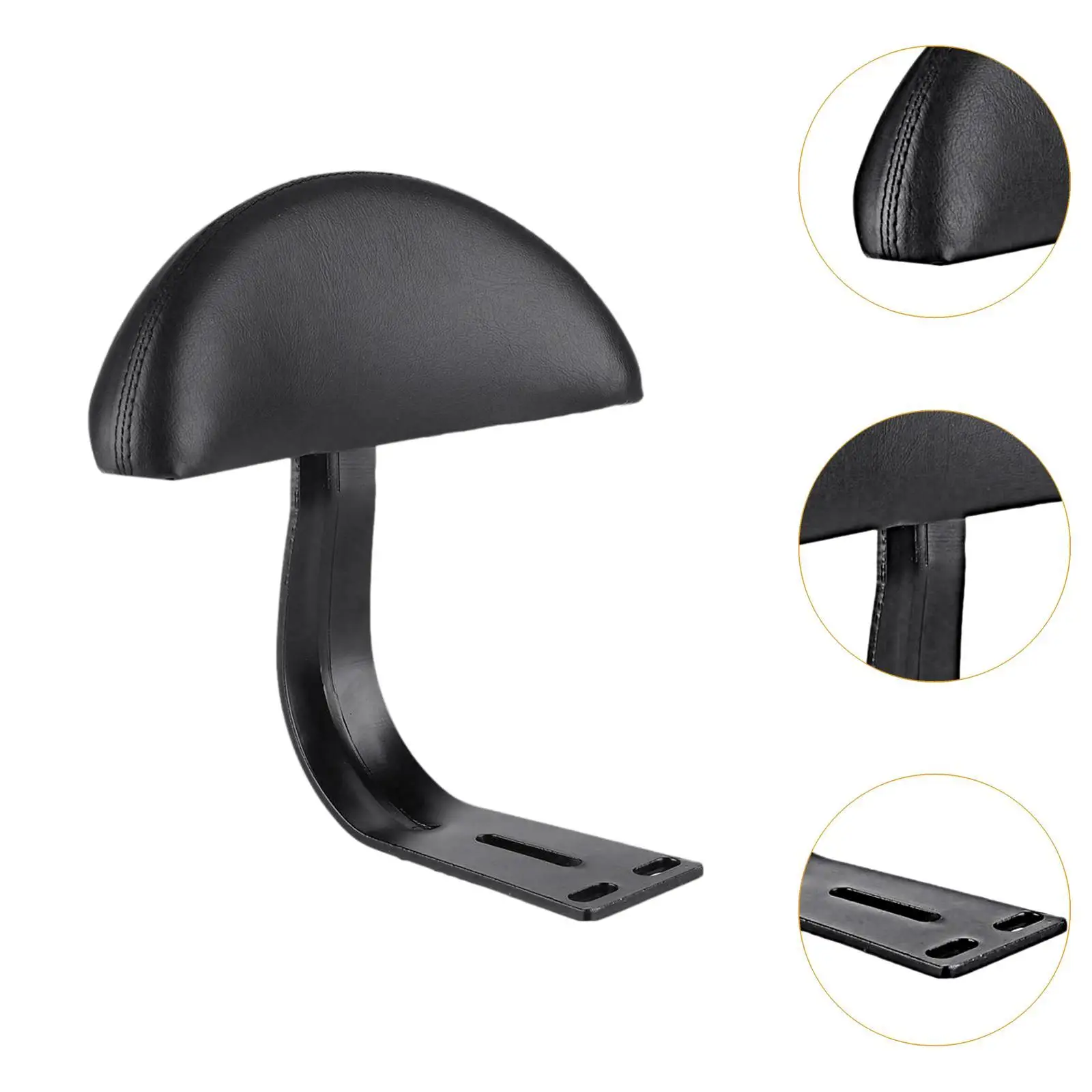 استبدال مسند الظهر للدراجات البخارية الكهربائية للدراجة الكهربائية باللون الأسود القابل للفصل ومريح وعملي من سيسي بار