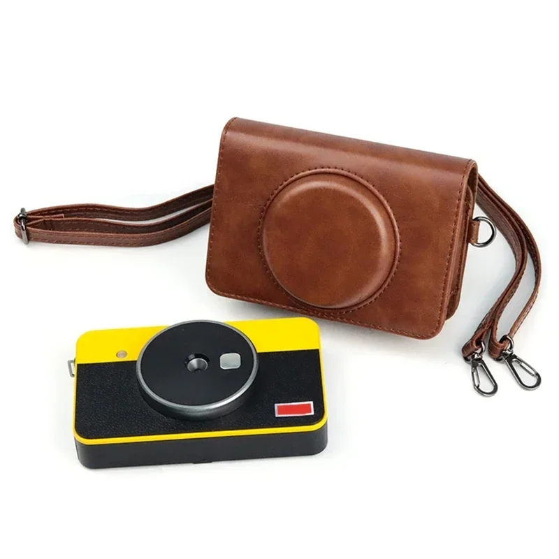 Voor C210r Shot 2 Retro Pu Lederen Camera Tas Camera Protctive Pocket Voor Case Vervangende Accessoires