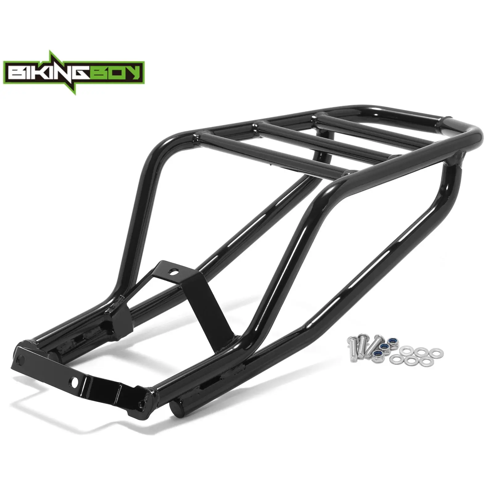 BIKINGBOY Luggage Carrier Rack For Apollo RFN For Beta Explorer Electric Dirt Bike Off-Road MX Carbon Steel