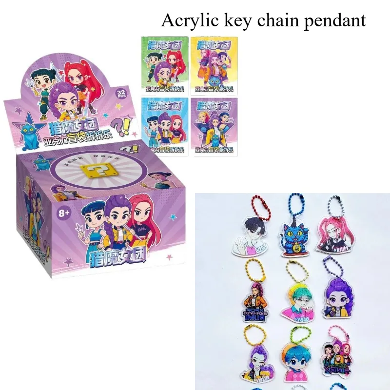 Set De 3 Figuras De Demonio K-Pop De PVC | Articuladas De 30 Cm Con Pelo De Colores | Accesorios Decorativos Para Habitación Y Fiestas