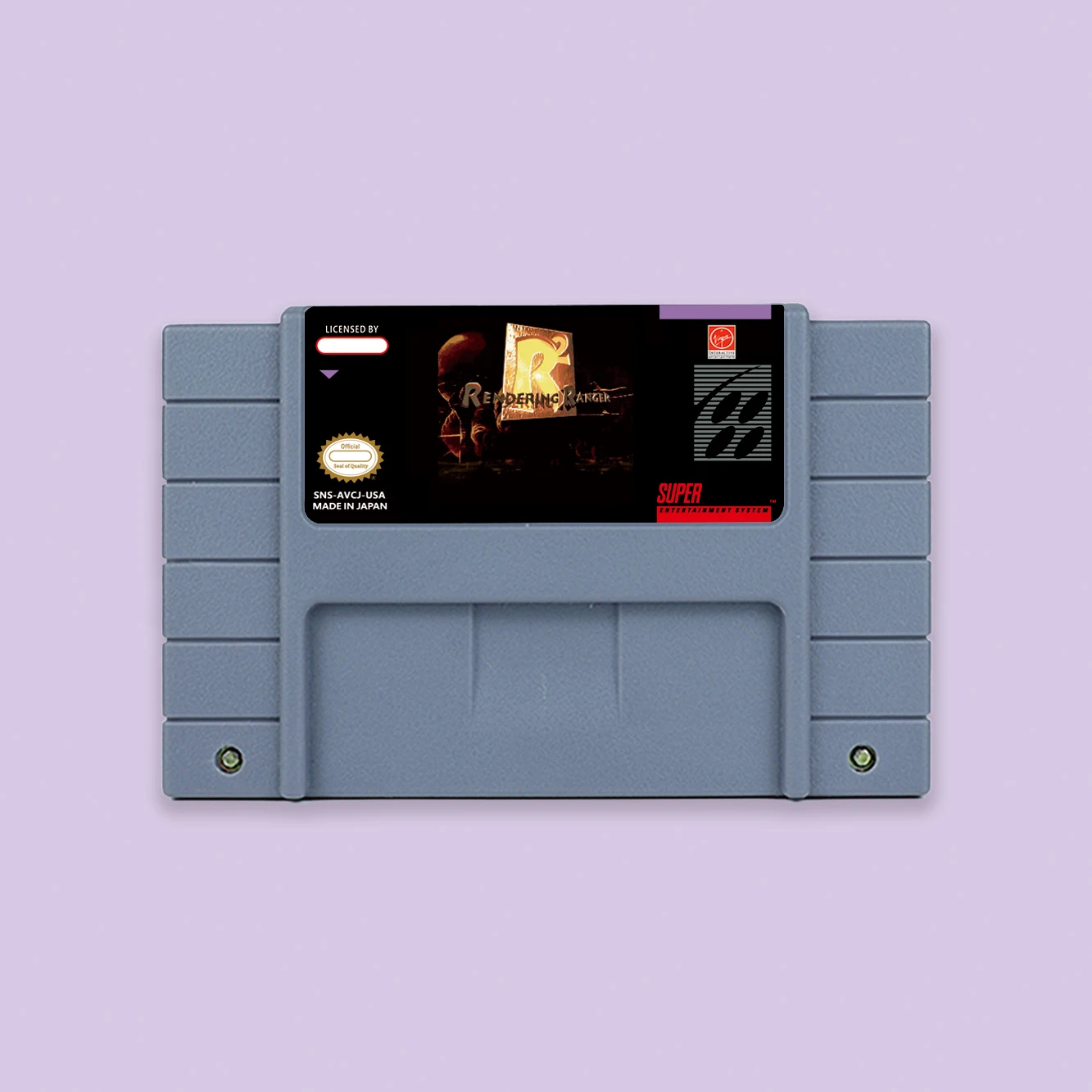 for Rendering Ranger R2 Action Game 16 Bit Card for USA NTSC EUR PAL Version SNES Video Game Console