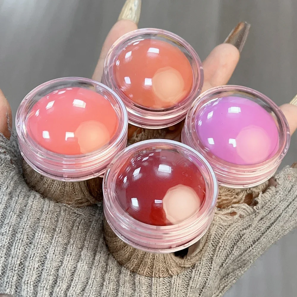 Creme blush fosco de veludo, 6 cores, multiuso, longa duração, brilho, hidratante, bochecha, rosto, maquiagem coreana, cosméticos