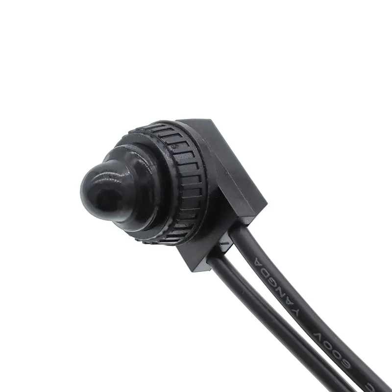 2Pcs KP107S IP67 Waterproof Push Button On-Off Switch NC NO Auto-Lock ZE-107S Self-Locking Switchs Press Type image 6