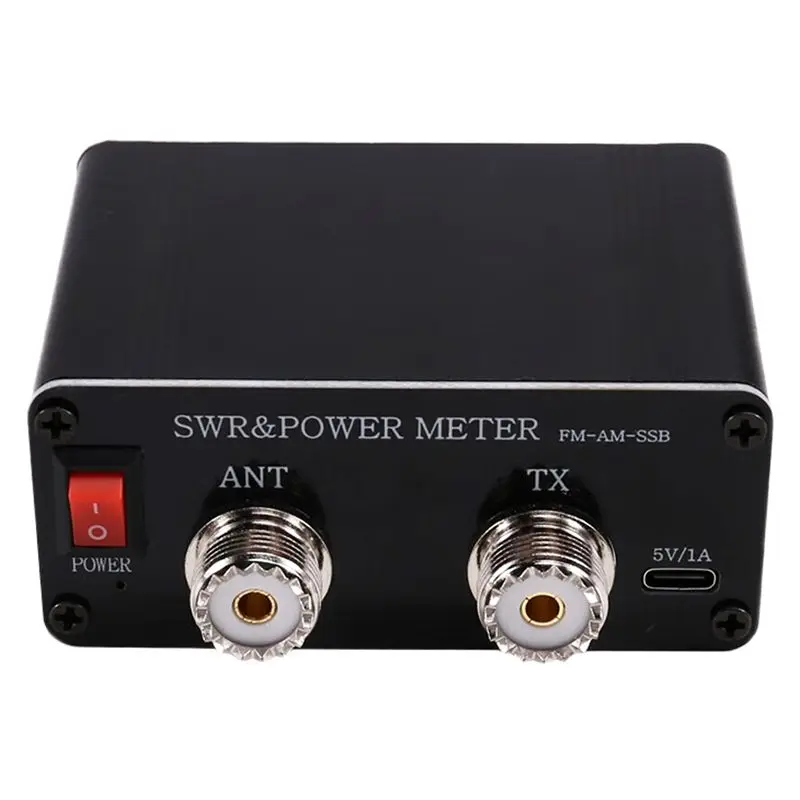 

2026 New 120W SWR Digital Power Standing Wave Meter 1.8-54Mhz Shortwave Meter FM AM SSB Modes Power Meter Adjustable