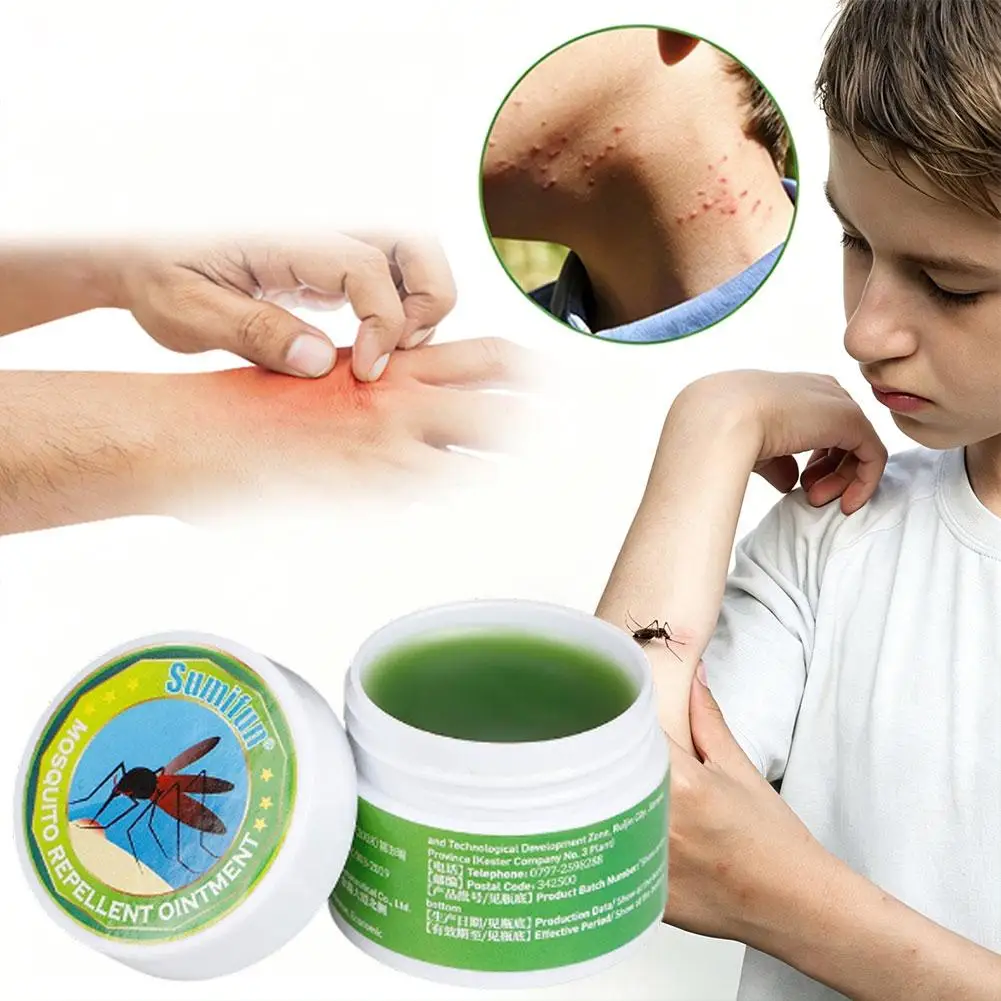10g Natural Relieves Itches Herbal Cream Mosquito Bite Anti-itch Cream Ointment Summer Anti-mosquito Antipruritic Stick Cream