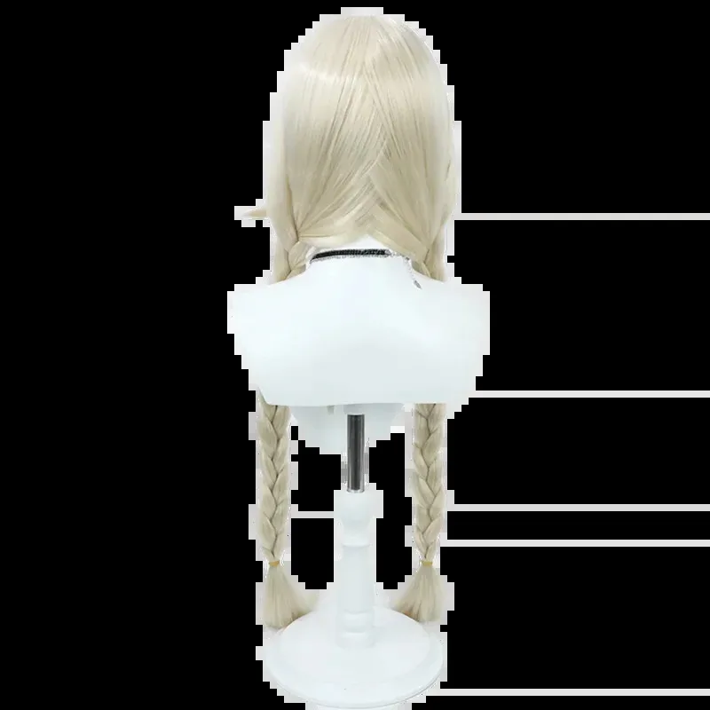 Owari-Peluca de Cosplay Azur Lane, color Beige, 90cm de largo, pelo sintético resistente al calor, fiesta de Halloween, juego de rol WADQ2Q334AD2