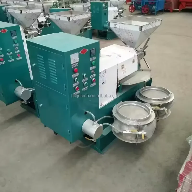 Fully Automatic Vacuum Oil Press Equipped with Double Filter Barrels Multifunctional Edible Oil Extraction Machine for