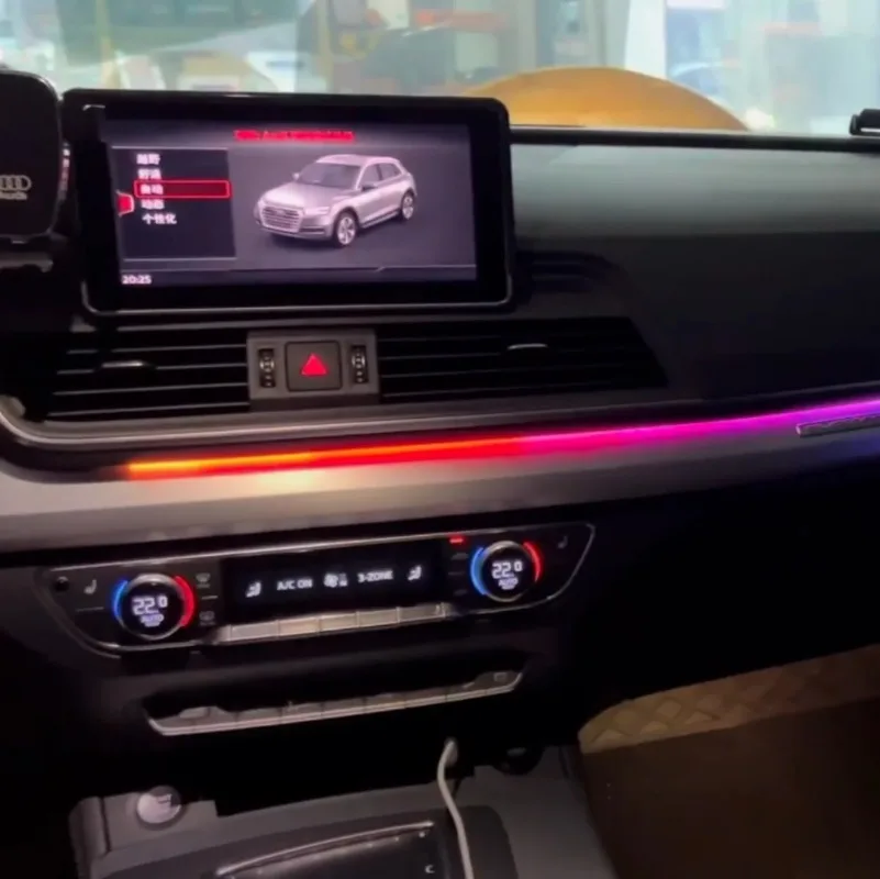 Wholesale Price Interior Ambient Light - Durable Design 32Color LED Auto Lighting for Q5 2018-2025​