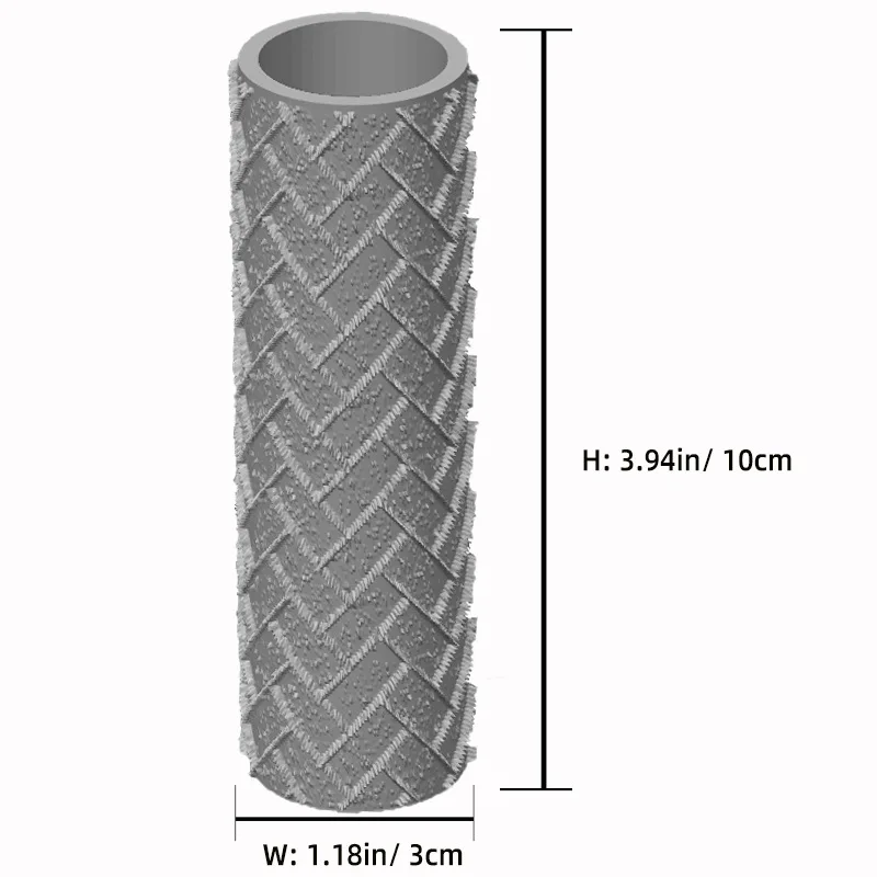 أداة دوارة صغيرة لملمس التضاريس DND لمشهد طاولة الرمل قاعدة ألعاب الحرب العسكرية الطين بوليمر جدران البناء/أدوات أنماط الأرضية