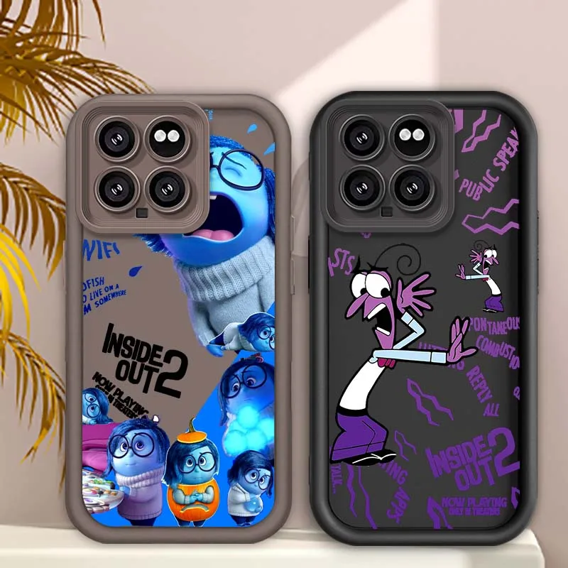 

Inside Out 2 Joy Sadness Cute For Xiaomi Mi 17 15 14 14T Redmi 13 13T 13C 12C 14C 12 12T Lite Pro 5G Eye Ladder Phone Case