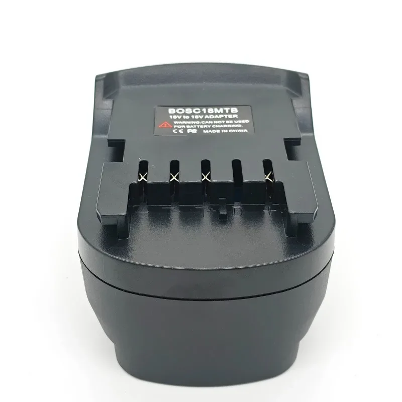BOSC18MTB Batterieadapter, kompatibel mit Bosch 18V PBA Li-Ionen-Akkus, für den Einsatz mit Metabo 18V Lithium-Ionen-Akkuschraubern und -Werkzeugen. – Detail 3