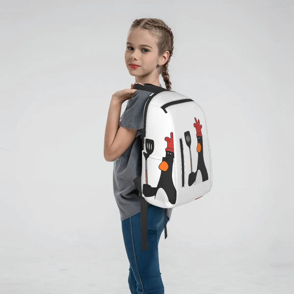 Feathers McGraw - Kitchen Spatula Backpack Daypack Boys Girls BookBag School Bag Shoulder Bags for Men Women