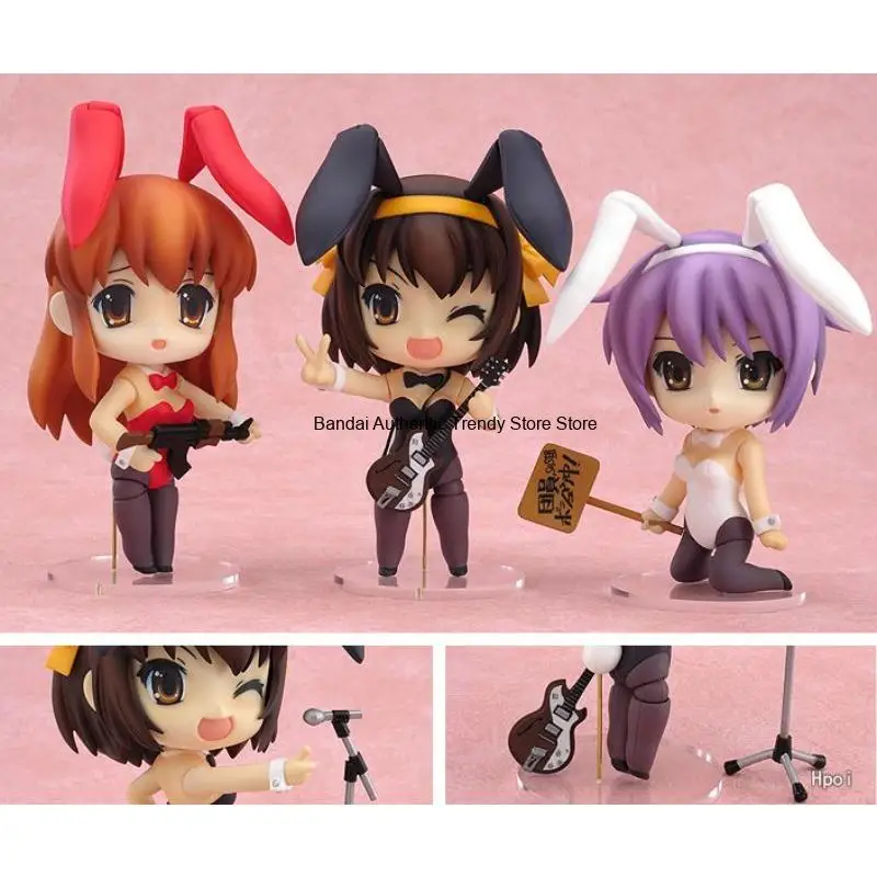 GSC Genuine Nendoroid Series Anime Model Toy Suzumiya Haruhi No Yuuutsu (2009) Bunny Girl Finished Model Toys Retro Toys view 2