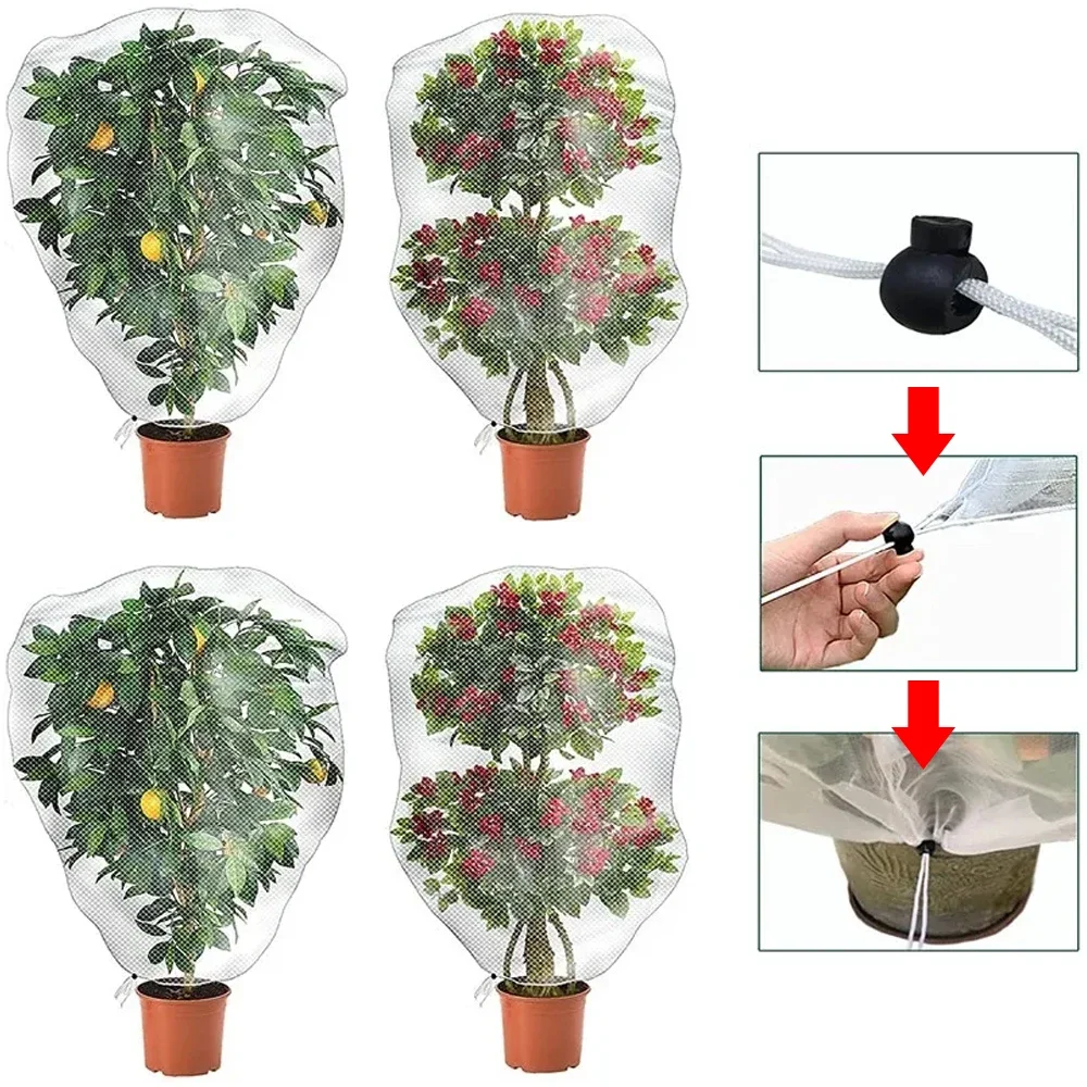 Plant Protection Bag Cover Netting Mesh for Fruit Vegetable Tree Barrier Strawberry Grapes Pest Control Anti-Bird Garden Tools