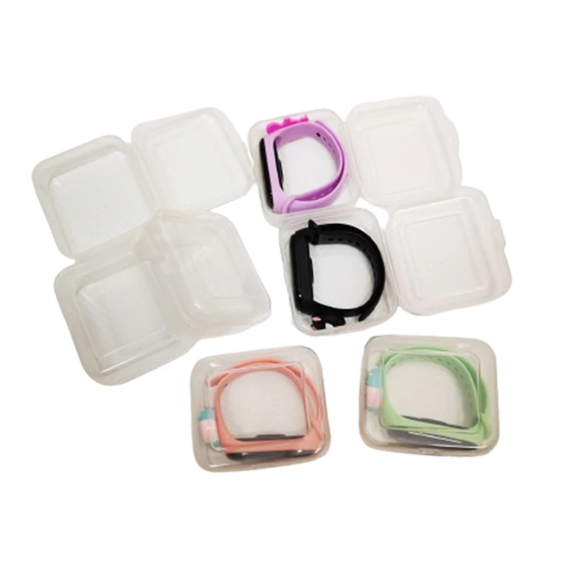 Plastic Watch Display Storage Box Transparent Case Smart Watch Protective Box Plastic Transparent Display Watch Box