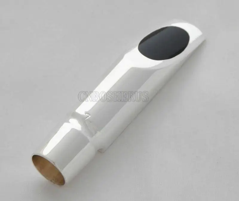 high quality Top Jazz Metal Mouthpiece For Alto Saxophone Sax Silver plated MPC Size 5-12