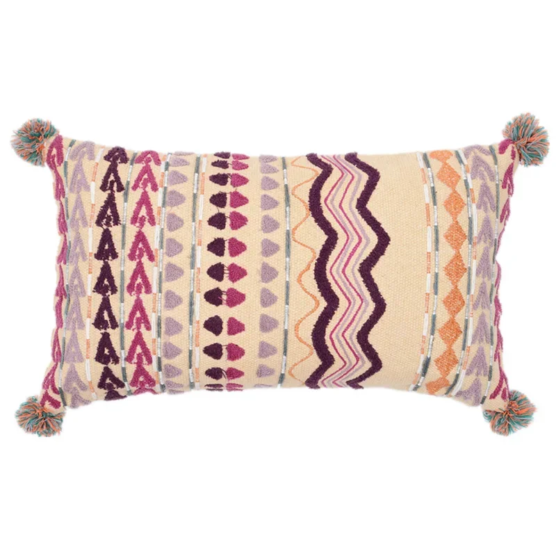 

Nordic India, imported, handmade, woven, sofa, living room throw pillow
