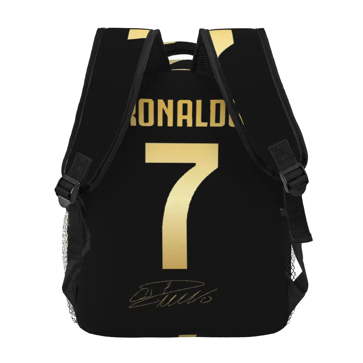 Mochilas CR7 Cristiano Ronaldo, mochila para niños y niñas, mochilas escolares para estudiantes, mochila para niños de dibujos animados, bolso de hombro de gran capacidad