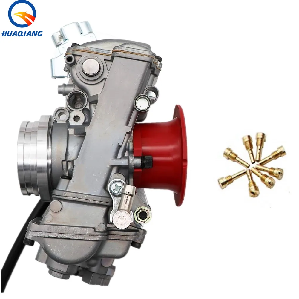 FCR 37 Carburetor Fcr for Racing Motorcycles ZX7 ZX9 ZX11 ZZR 1100 Carburator ISO HQ 4 Cylinder Carburetor Universal Modify！！