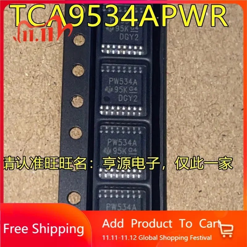 1-10 шт. TCA9534APWR TCA9534APW TCA9534A TCA9534 PW534A TSSOP-16