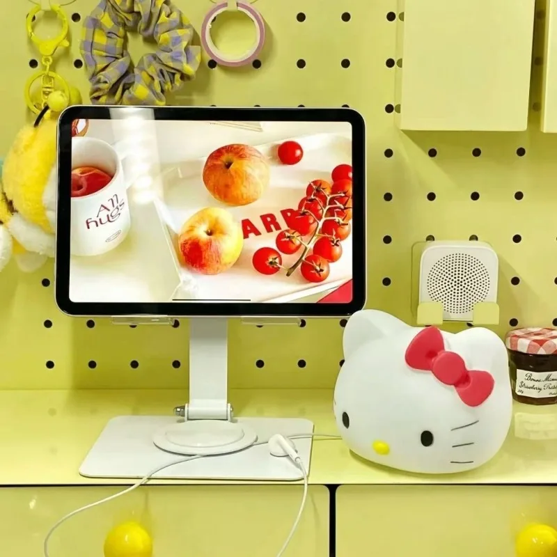 

Kawaii Sanrio защита глаз прекрасный ночник для спальни, декор для рабочего стола, детская лампа для сна Hello Kitty, рождественские подарки для девочек