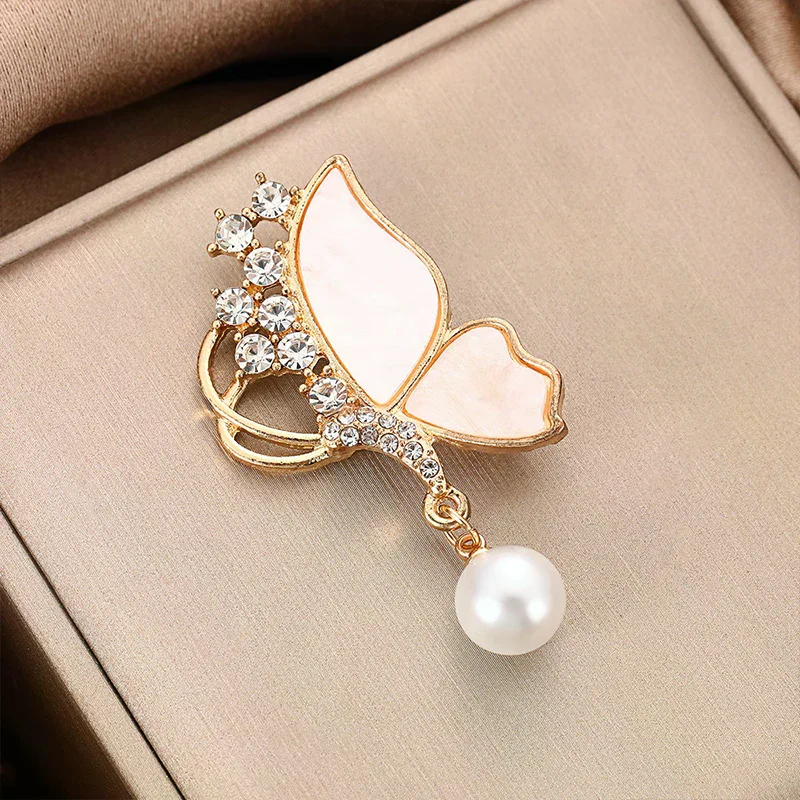 الراقية بروش الفراشة الأنيقة معطف الملابس المألوف التبعي #2