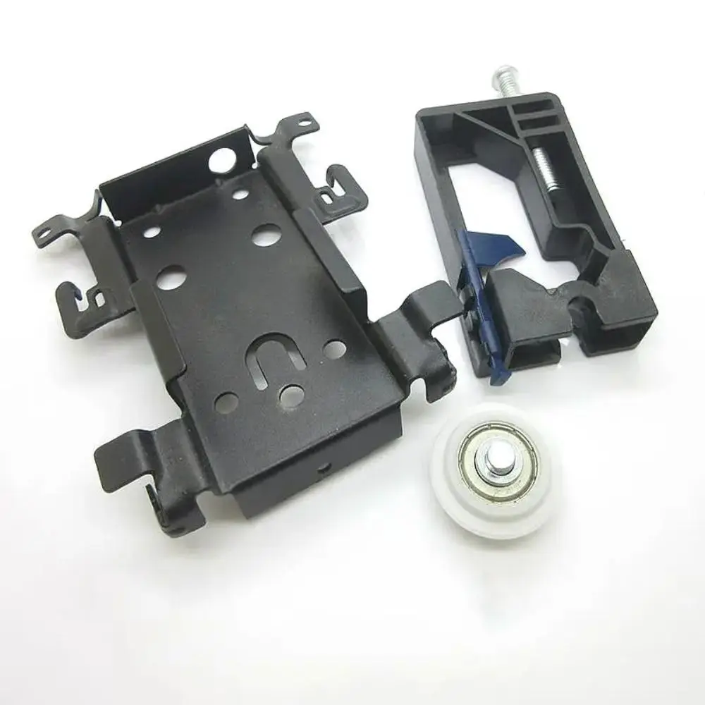1Set Old Type Wardrobe Sliding Door Pulley Side Mounted Hanging Top Bottom Wheel Sliding Door Roller Wheel