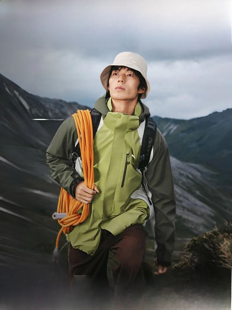 

Мужская куртка-трансформер Banana Le с флисовой подкладкой, водонепроницаемая, для активного отдыха, со съемным капюшоном, теплосберегающая, для походов и альпинизма