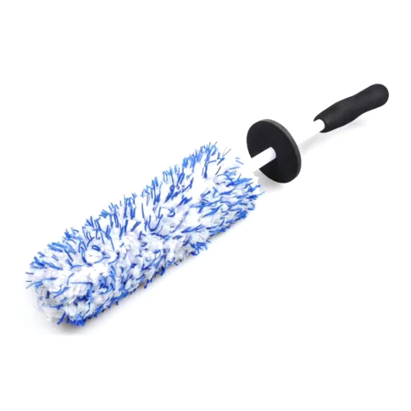 

Car Wash Super Brush Microfiber Premium Wheels Brush Non-Slip Handle Easy To Cleaning Rims Spokes Wheel Barrel Car Accessories