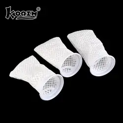 Anti Overflow Aquarium Filter Bag Honeycomb Type Washable Reusable Mesh Foam Carpet Sock Bag For Fish Marine Filtration System