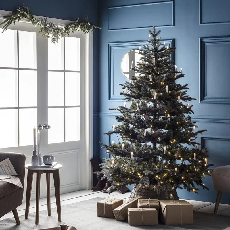 Flameless Taper Candle Lights 10/20LED with Clips, Christmas Tree Decor for Home Party Holiday