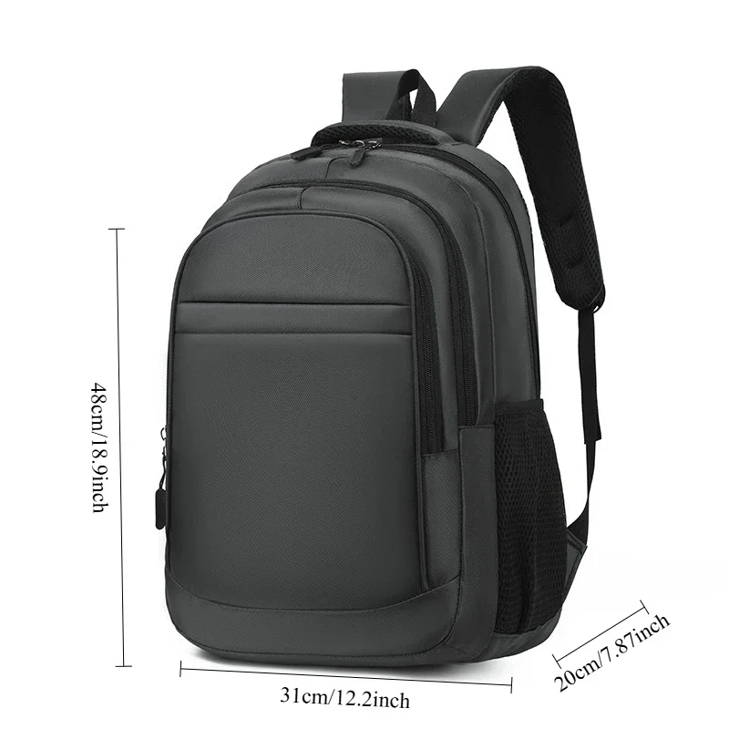 Durable Fashion Backpacks Universal Leisure Laptop Backpack Multi-Pocket Travel Bag Suitable for Business Travel Short Trips