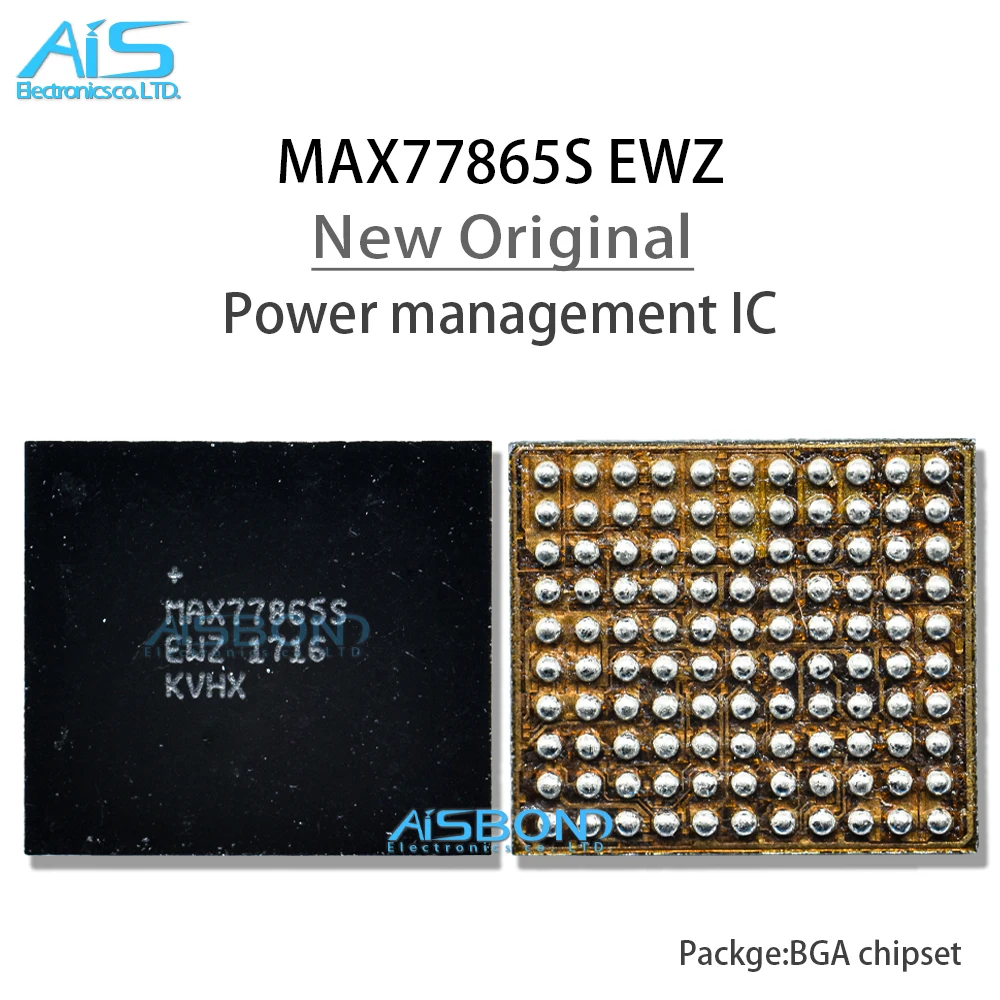 Original MAX77865SEWZ+T MAX77865S MAX77865 Power Management IC For Samsung S8 S8+ Note8 G950F G955F N950F Small IF PMIC Chip