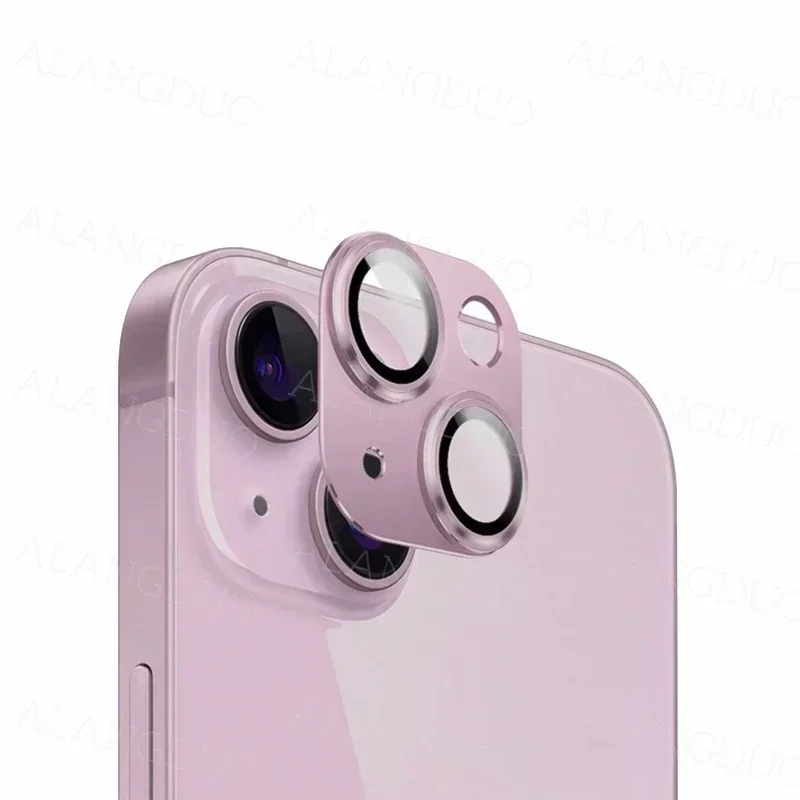 Full Cover Camera Protector for iPhone 15 Ultra 15 Pro Max Plus Lens Protective Metal + Tempered Glass Cap on iPhone15Pro 2023