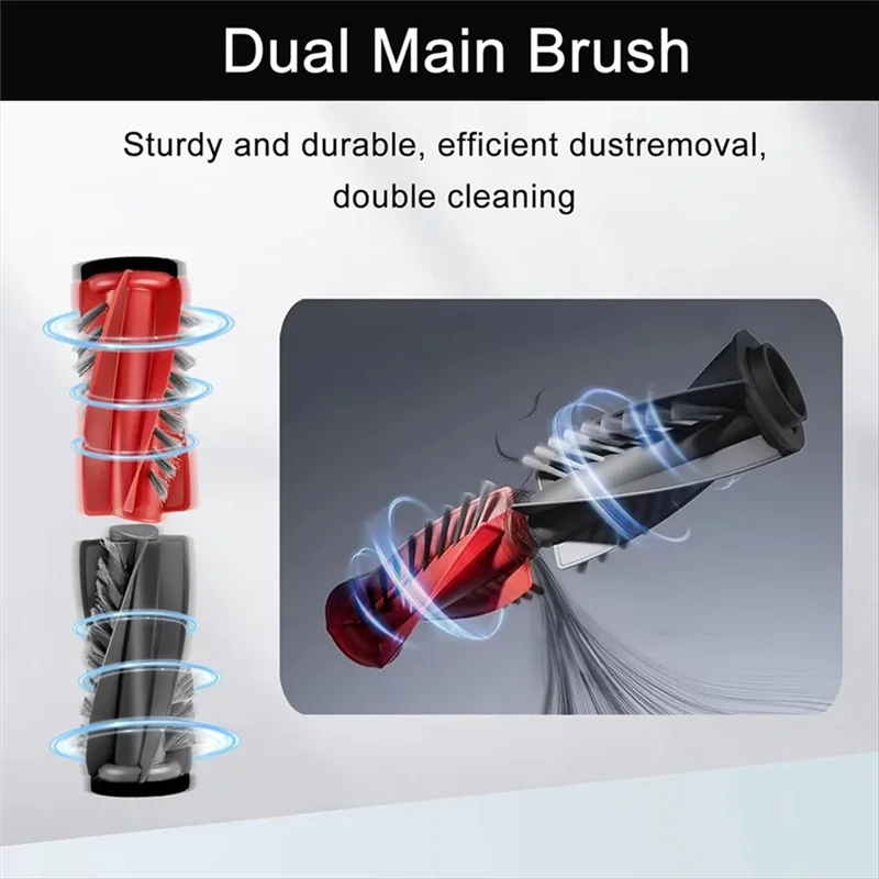 

ABBP-Compatible For Roborock Saros 10 / S9 Maxv Ultra Spare Parts Accessories Main Side Brush Hepa Filter Mop Cloth Dust Bag